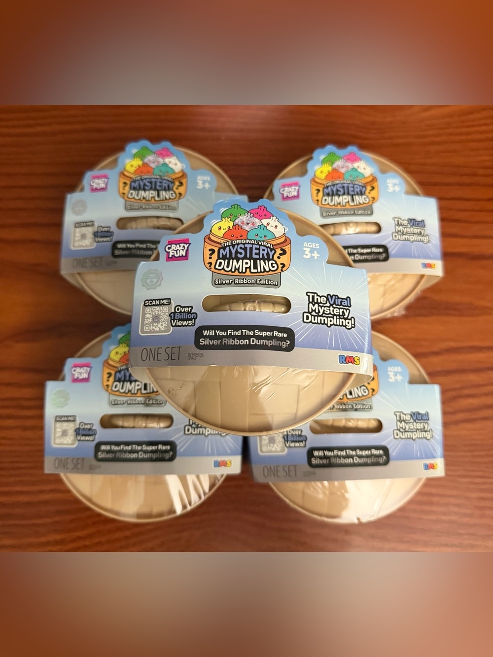 RMS Crazy Fun Mystery Dumpling Silver Ribbon Edition Blind Pack NEW SEALED LOT 5